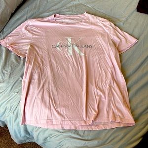 Calvin Klein Jeans Extra Large Pink T-shirt
